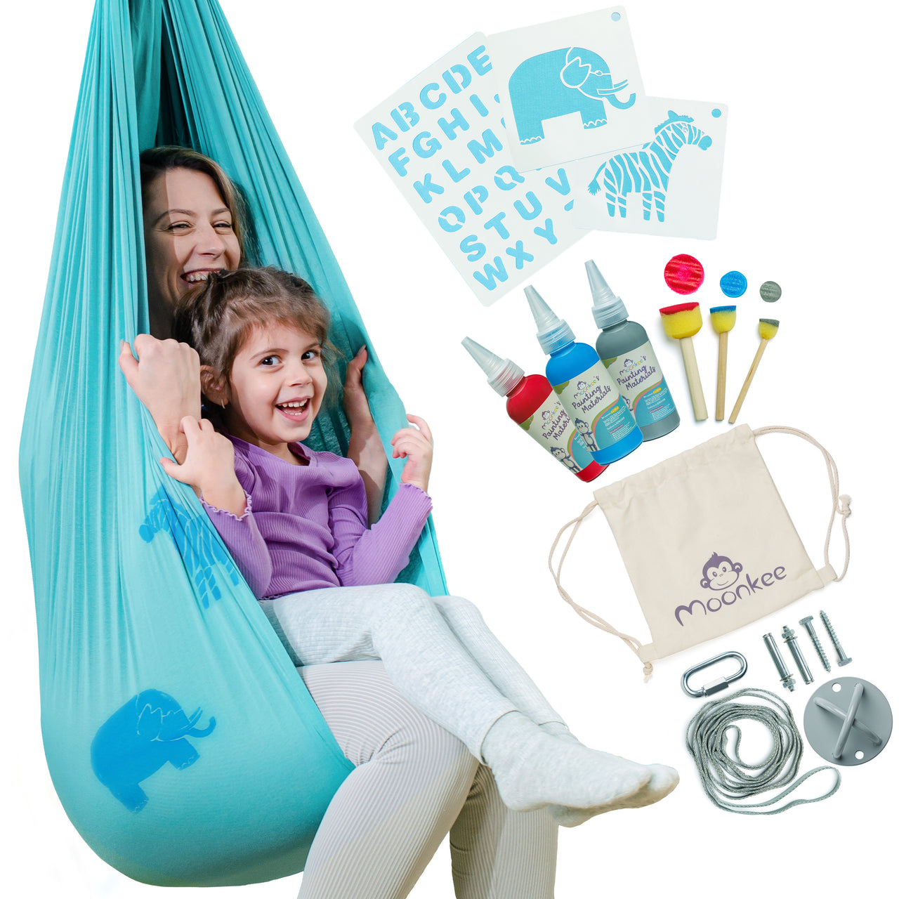 Indoor Sensory Compresion Swing - FREE Shipping